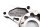 Oliepumpehus, hydraulisk pumpe, internt drev BMW R 1150 GS R21 0415 99-04