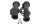 Poignées chauffantes, poignée daccélérateur gauche et droite, poignée de guidon BMW R 1150 GS R21 0415 99-04