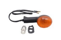Front right indicator, orange housing, mounting Gilera...