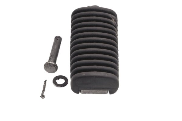 Vasemman takamatkustajan jalkatuen kuminen poljinpehmuste BMW R 1150 GS R21 0415 99-04