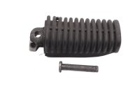 Vasemman takamatkustajan jalkatuen kuminen poljinpehmuste BMW R 1150 GS R21 0415 99-04