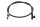 Cavo del tachimetro, albero di trasmissione, albero del tachimetro, abitacolo BMW R 1150 GS R21 0415 99-04