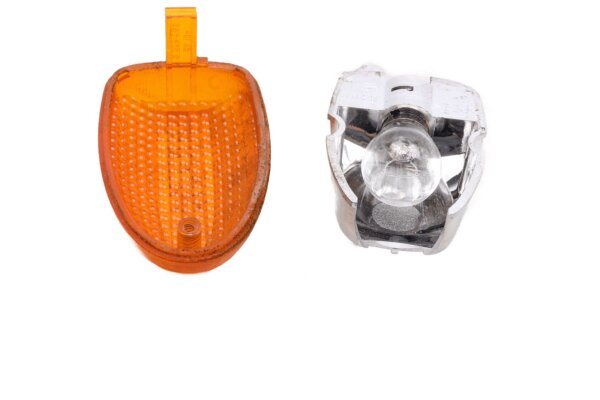 Clignotant avant gauche, capuchon orange, insert lumineux BMW R 1150 GS R21 0415 99-04