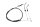 Kit de câble daccélérateur, câble de papillon des gaz, câble Bowden BMW R 1150 GS R21 0415 99-04