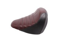 Front bench seat, solo seat, drivers seat, quilted, brown Indian Scout 1130 Bobber 18-18