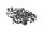 Skruesæt, møtriksortiment, kåbe, stel BMW R 1150 GS R21 0415 99-04