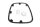 Cylinder head gasket, valve cover gasket (right) BMW R 1150 GS R21 0415 99-04