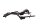 Bageste underramme, bageste underramme, undervogn Honda VFR 800 V4 Vtec RC46A 02-05