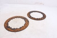 Voorremschijven, geperforeerd, paar, ronde binnenkant Gilera Nordwest 600 600FB 91-93