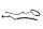 Oljekylare ledning, oljeslang, skruvanslutning BMW R 1150 GS R21 0415 99-04