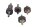 Stötdämparsats för skyddsbåge (nedre) BMW R 1150 GS R21 0415 99-04