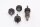 Stötdämparsats för skyddsbåge (nedre) BMW R 1150 GS R21 0415 99-04