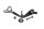 Bakre bromspedal bromspedalfäste BMW R 1150 GS R21 0415 99-04