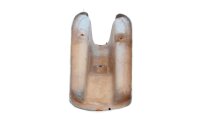 Réservoir de carburant, réservoir dessence, décor peint en bleu Moto Guzzi V 35 Imola II PC 83-87