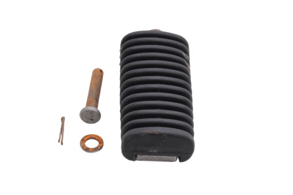 Passenger footrest rubber pad rear left BMW R 1150 GS R21 0415 99-04