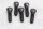 Set di bulloni per ruote, bulloni per ruote posteriori, cerchione BMW R 1200 R R1ST K27 0378 07-10