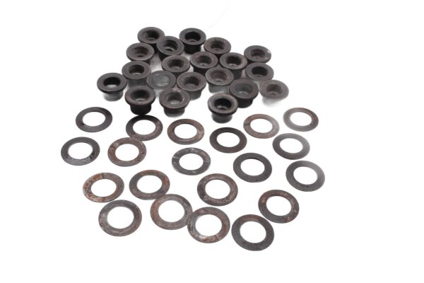 Bremsscheiben Distanzhülsen Set Unterlegscheiben Gilera Nordwest 600 600FB 91-93