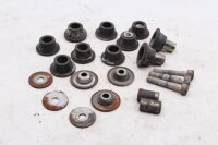 Footrest bracket, support plate, screw set, left BMW K 100 RS K100RS 83-89