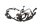 Faisceau de câbles pour injecteurs de carburant Honda CB 600 F Hornet PC41 07-08