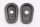 Clignotant avant droit, aspect carbone, teinté orange, court Kawasaki ZX-7R ZX750N 96-99