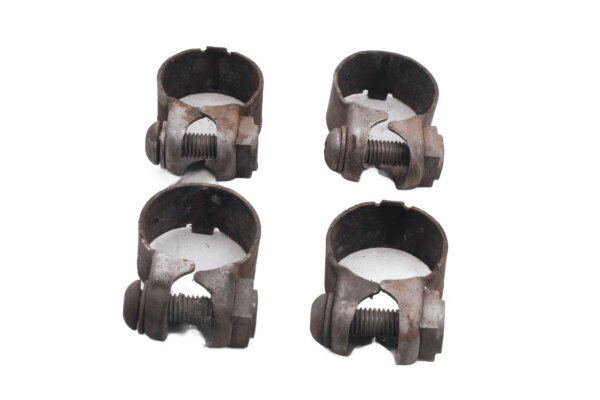 Exhaust manifold clamp set, exhaust manifold, exhaust nut BMW K 100 RS K100RS 83-89