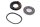 Gabelbrücke Abdeckung Emblem oben Dichtring BMW R 1200 R R1ST K27 0378 07-10