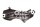 Runkokiinnitys, sarven oikea takapidike Honda CB 600 F Hornet PC41 07-08