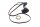 Indbygget stikkontakt, stikkontakt foran BMW K 1100 LT K589 0526 90-98