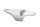Garniture de couvercle, avant droit supérieur argenté BMW R 1200 R R1ST K27 0378 07-10