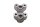 Handlebar clamp, handlebar holder, pair of clamping blocks Suzuki GSF 1200 Bandit WVA9 01-05