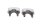 Handlebar clamp, upper fork bridge clamp set BMW R 1200 R R1ST K27 0378 07-10