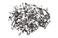 Juego de tornillos, cojinetes, abrazaderas, soportes,...