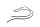 Vent hose, vacuum line, hose BMW R 1200 R R1ST K27 0378 07-10