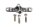 Bloque de cojinetes del árbol de levas izquierdo, puente del árbol de levas BMW R 1200 R R1ST K27 0378 07-10