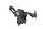 Ajovalon kiinnike, sarven katteen pidike BMW K 1200 S K40 K12S 0581 05-08