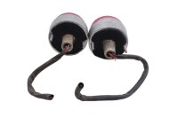 Coppia di fanali posteriori rotondi per illuminazione posteriore Moto Guzzi V 35 Imola II PC 83-87