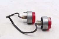 Coppia di fanali posteriori rotondi per illuminazione posteriore Moto Guzzi V 35 Imola II PC 83-87