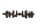 Crankshaft, crankpin, connecting rod pin, engine Suzuki GSF 1200 Bandit WVA9 01-05
