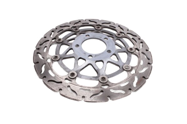 Front brake disc, drilled, wave design Suzuki GSF 1200 Bandit WVA9 01-05