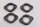 Udstødningsmanifoldflange, udstødningsmontering, udstødningsflange BMW K 100 RS K100RS 83-89