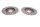 Bremsscheiben vorne gelocht Satz 4mm Bremsanlage BMW K 100 K100 K589 82-88