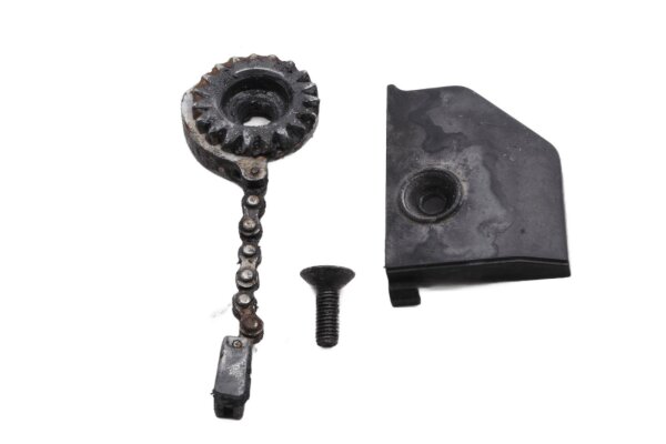 Throttle cable deflection pulley, cable guide, chain link 1348147 BMW K 100 RS K100RS 83-89