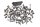 Screw set for fairing and frame mounting BMW R 1200 R R1ST K27 0378 07-10