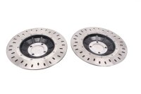 Bremsscheiben vorne gelocht Satz Bremsring Träger BMW K 100 K100 K589 82-88