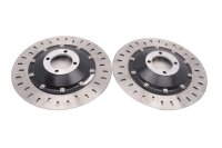 Bremsscheiben vorne gelocht Satz Bremsring Träger BMW K 100 K100 K589 82-88