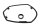 Valve cover gasket set right 7673086 BMW R 1200 R R1ST K27 0378 07-10