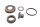Steering head bearing set, upper, tapered roller bearing, nut KTM GS 620 RD EXC 620 LC4 94-99