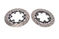 Front drilled brake discs with ABS ring set, 4.5mm BMW R...