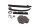 Timing chain tensioner guide rail sprocket chain kit BMW K 100 RS K100RS 83-89