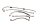 Bremsleitung Satz Stahlflex vorne hinten BMW R 1200 R R1ST K27 0378 07-10